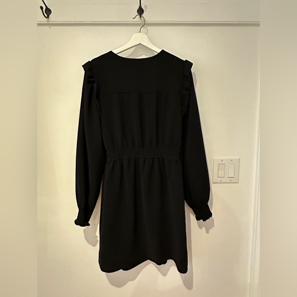 Sézane Augustine dress, black, size 44 - Picture 4 of 8